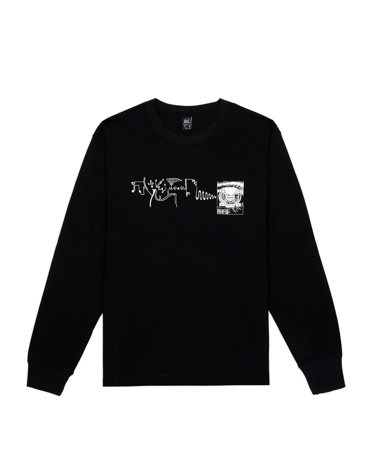 Multi Vision Long Sleeve Shirt - Black sold by Brain Dead product image thumbnail 5