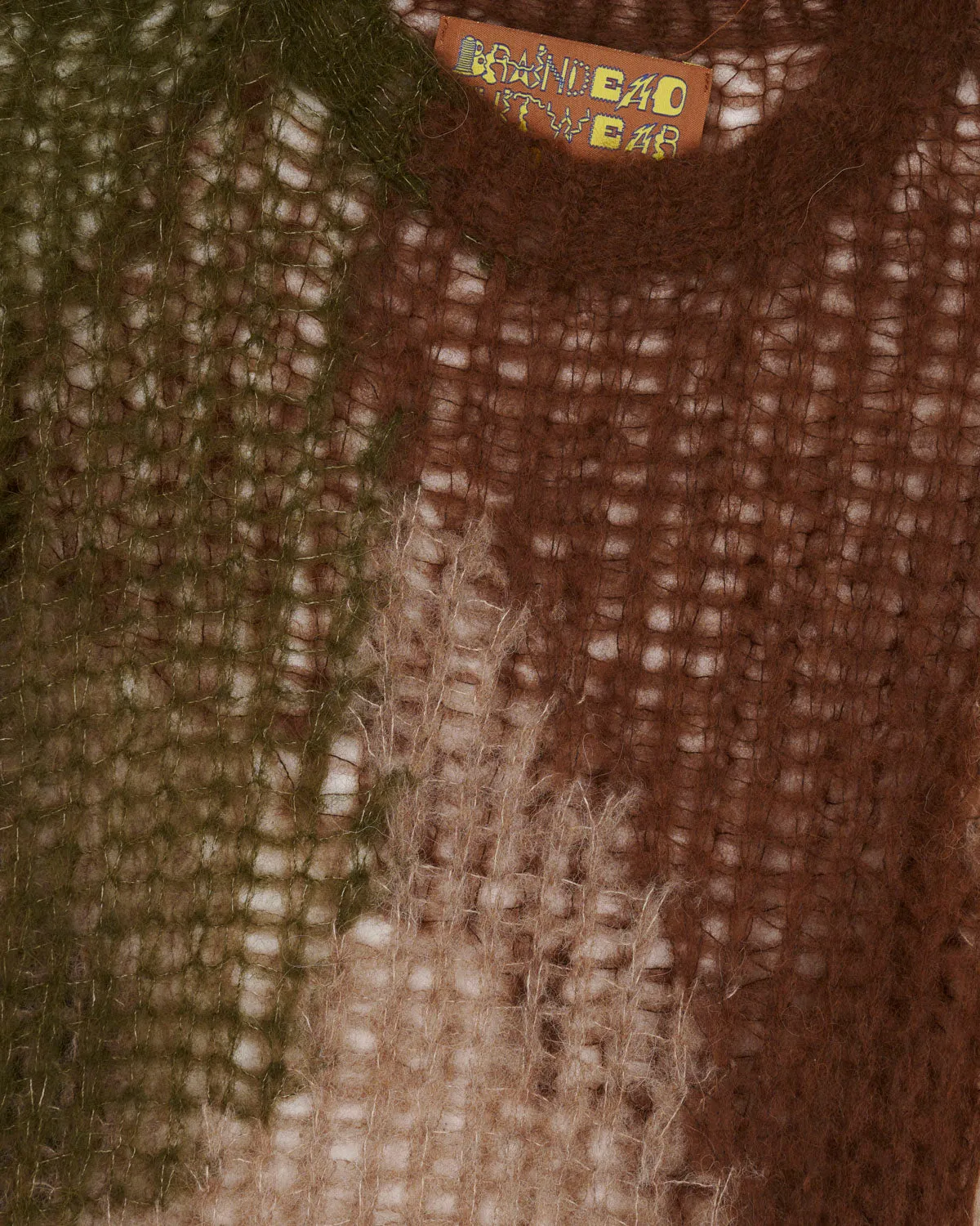Organic Threadbare Sweater - Olive sold by Brain Dead product image thumbnail 3