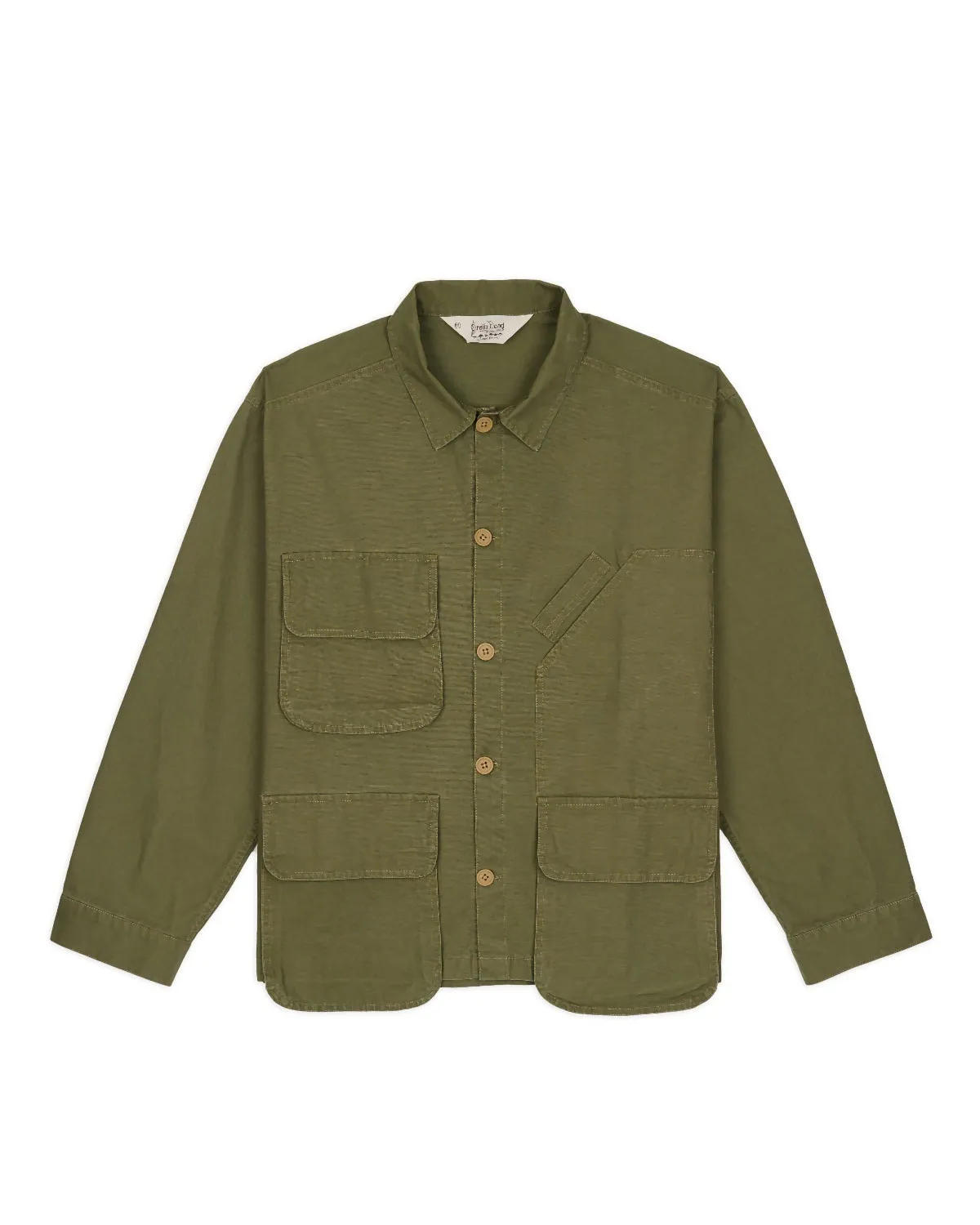 Military Shirt Jacket - Army sold by Brain Dead