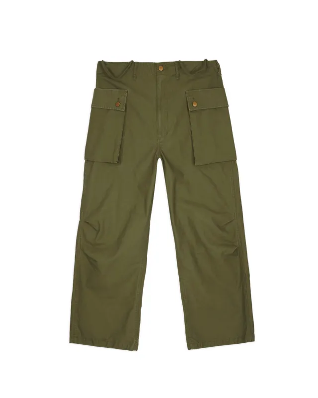 Canvas Overpant - Olive sold by Brain Dead
