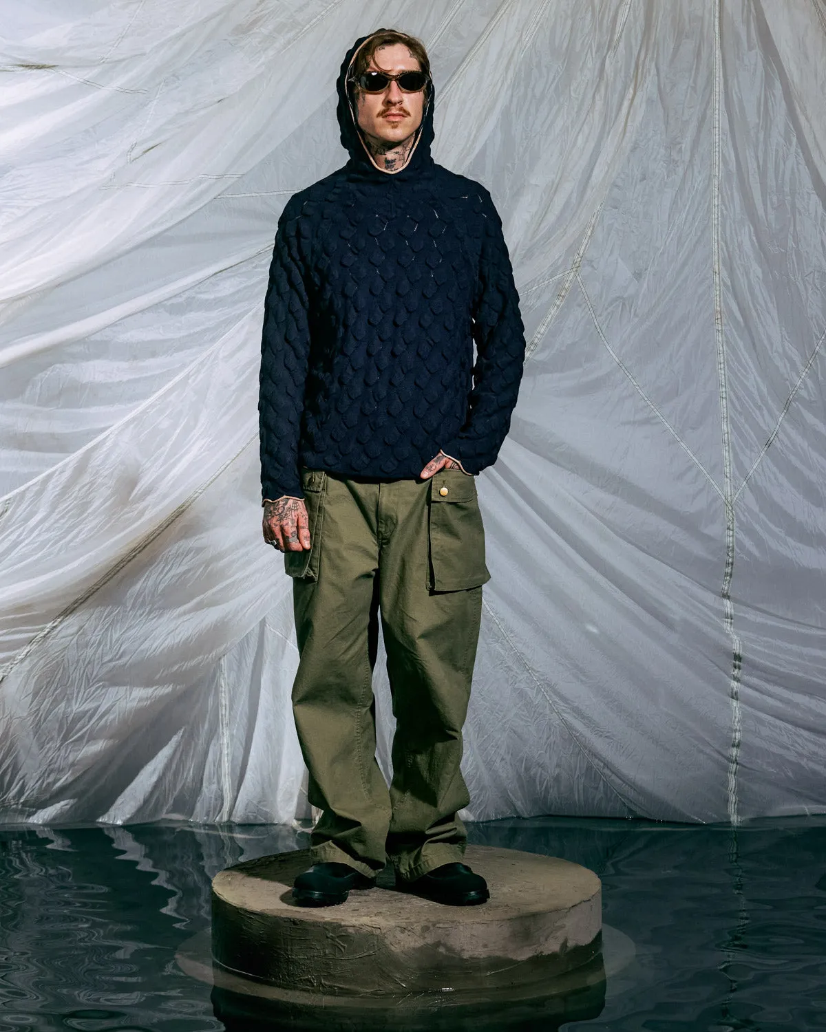 Canvas Overpant - Olive sold by Brain Dead product image thumbnail 2