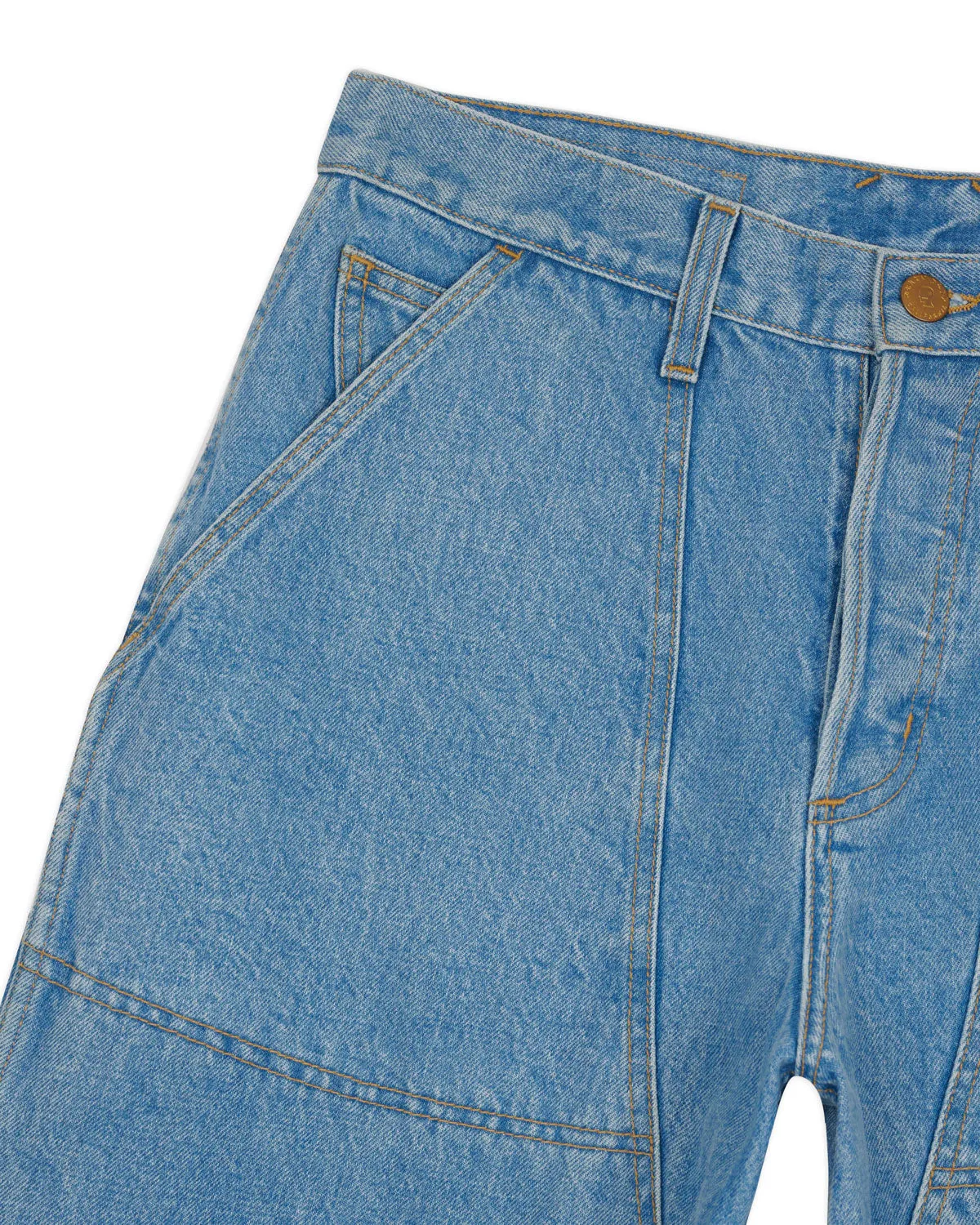 Type 02 14.7oz Denim Pant - Light Washed Indigo sold by Brain Dead product image thumbnail 3