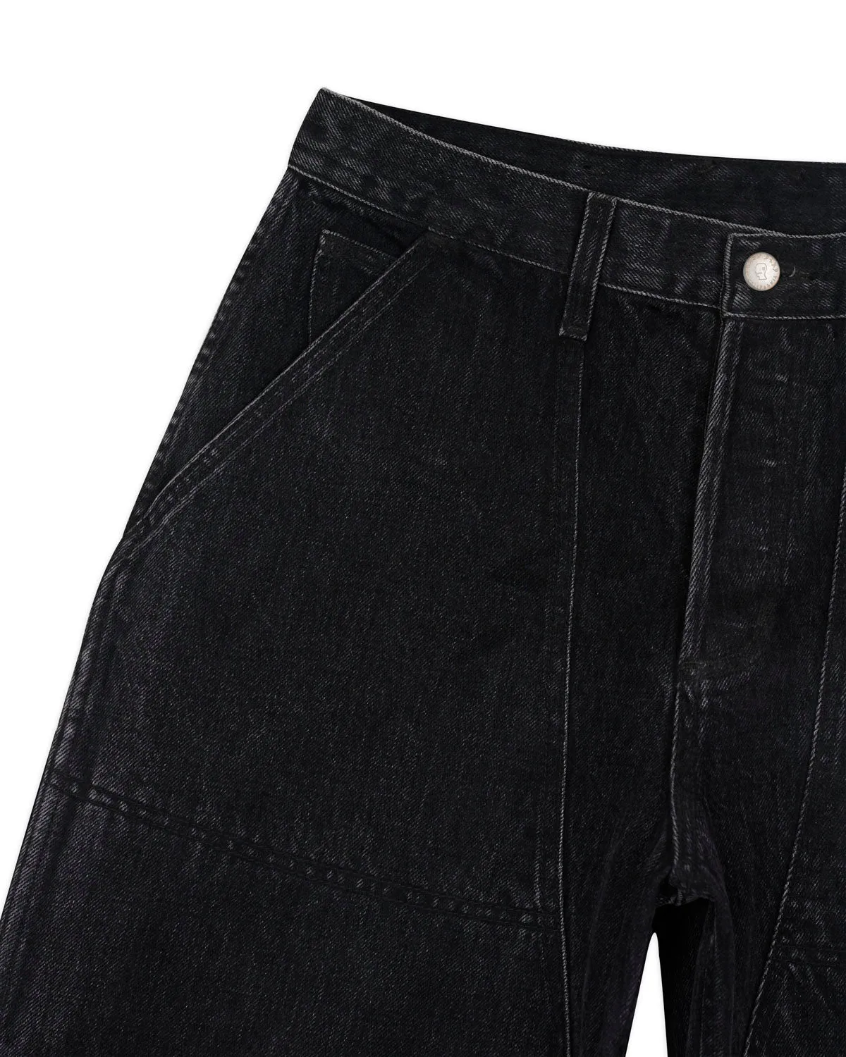 Type 02 14.5oz Denim Pant - Washed Black sold by Brain Dead product image thumbnail 4