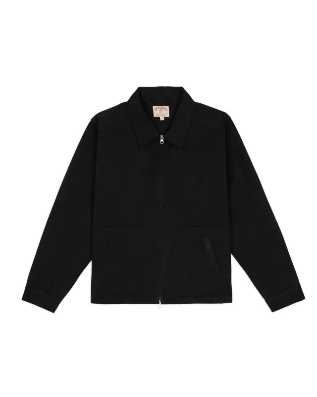 Brooks Brothers California Harrington Jacket - Black made by Brain Dead