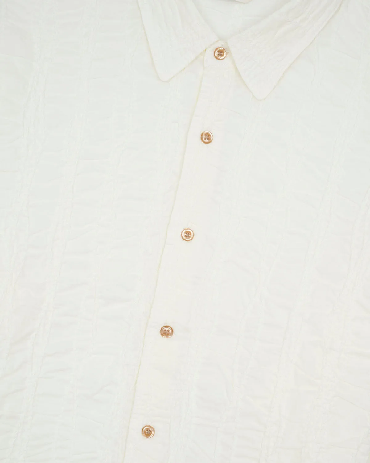 Twisted Piping Shirt - Natural sold by Brain Dead product image thumbnail 5