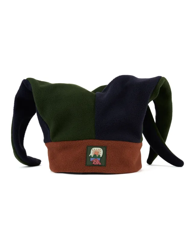 Polar Fleece Jester Beanie - Multi made by Brain Dead