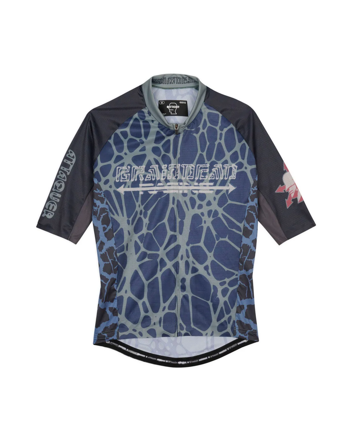 Brain Dead x Attaquer Jersey - Blue Multi sold by Brain Dead