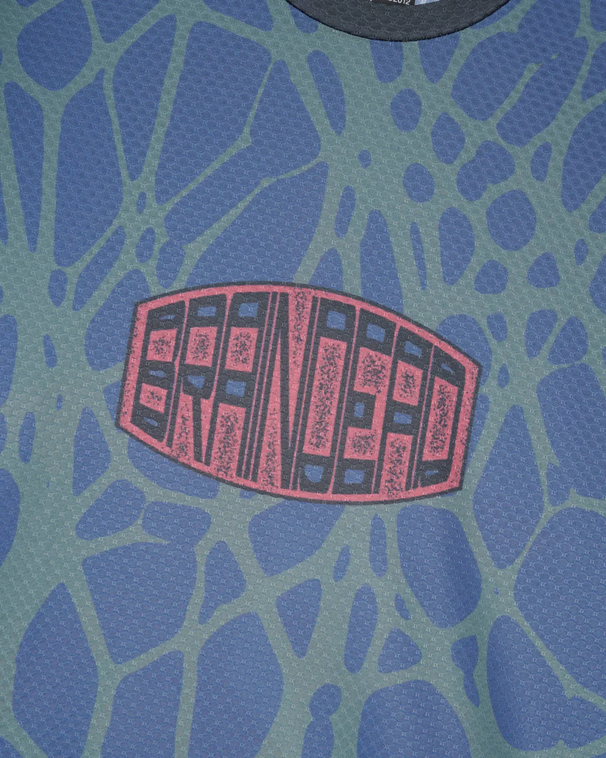 Brain Dead x Attaquer Long Sleeve Tech T-shirt - Blue Multi sold by Brain Dead product image thumbnail 3