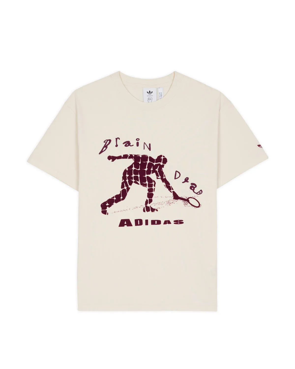 Brain Dead x adidas Tennis T-shirt - Natural sold by Brain Dead