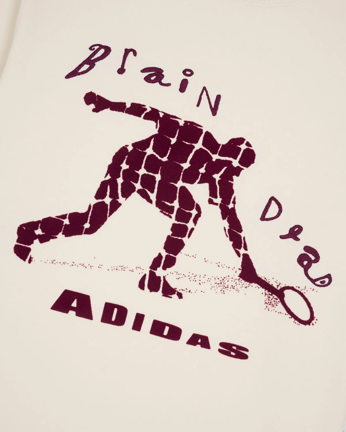 Brain Dead x adidas Tennis T-shirt - Natural sold by Brain Dead product image thumbnail 2