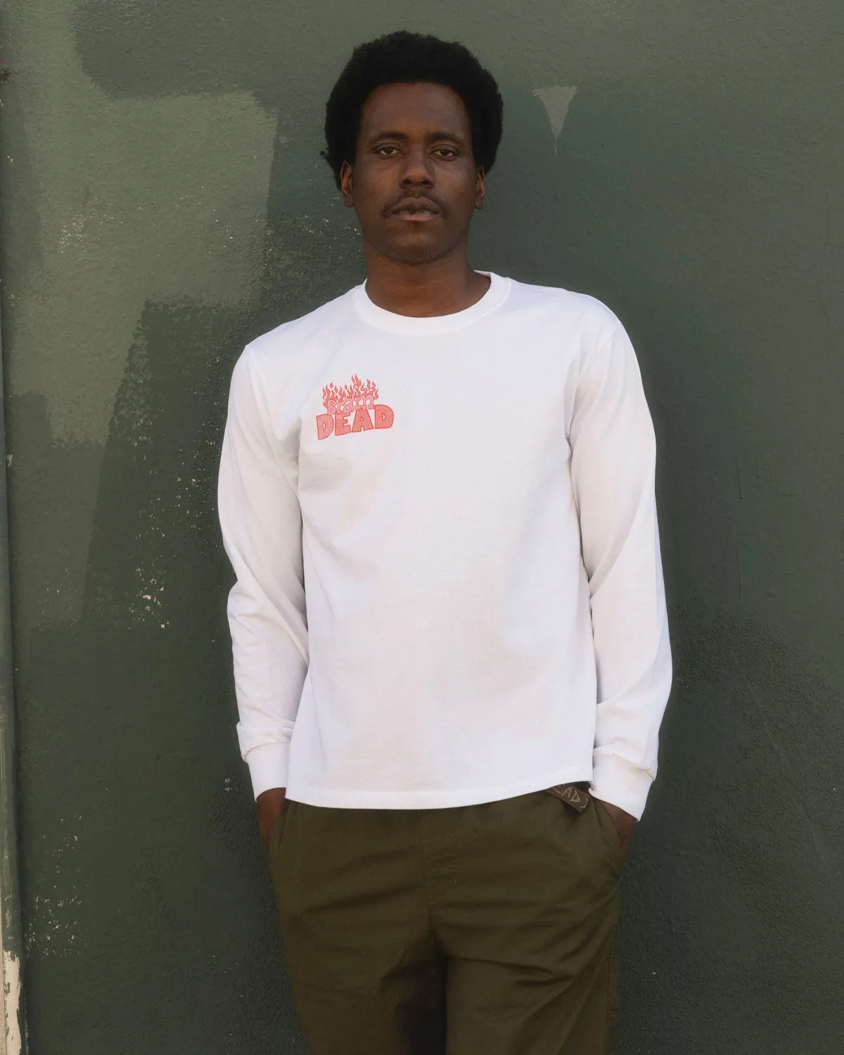Judgement Long Sleeve - White sold by Brain Dead product image thumbnail 4