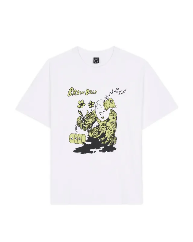 Nuclear Evolution T-shirt - White made by Brain Dead