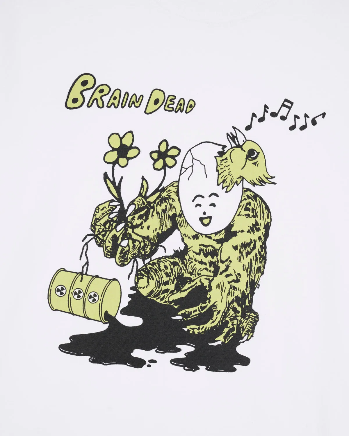 Nuclear Evolution T-shirt - White sold by Brain Dead product image thumbnail 2