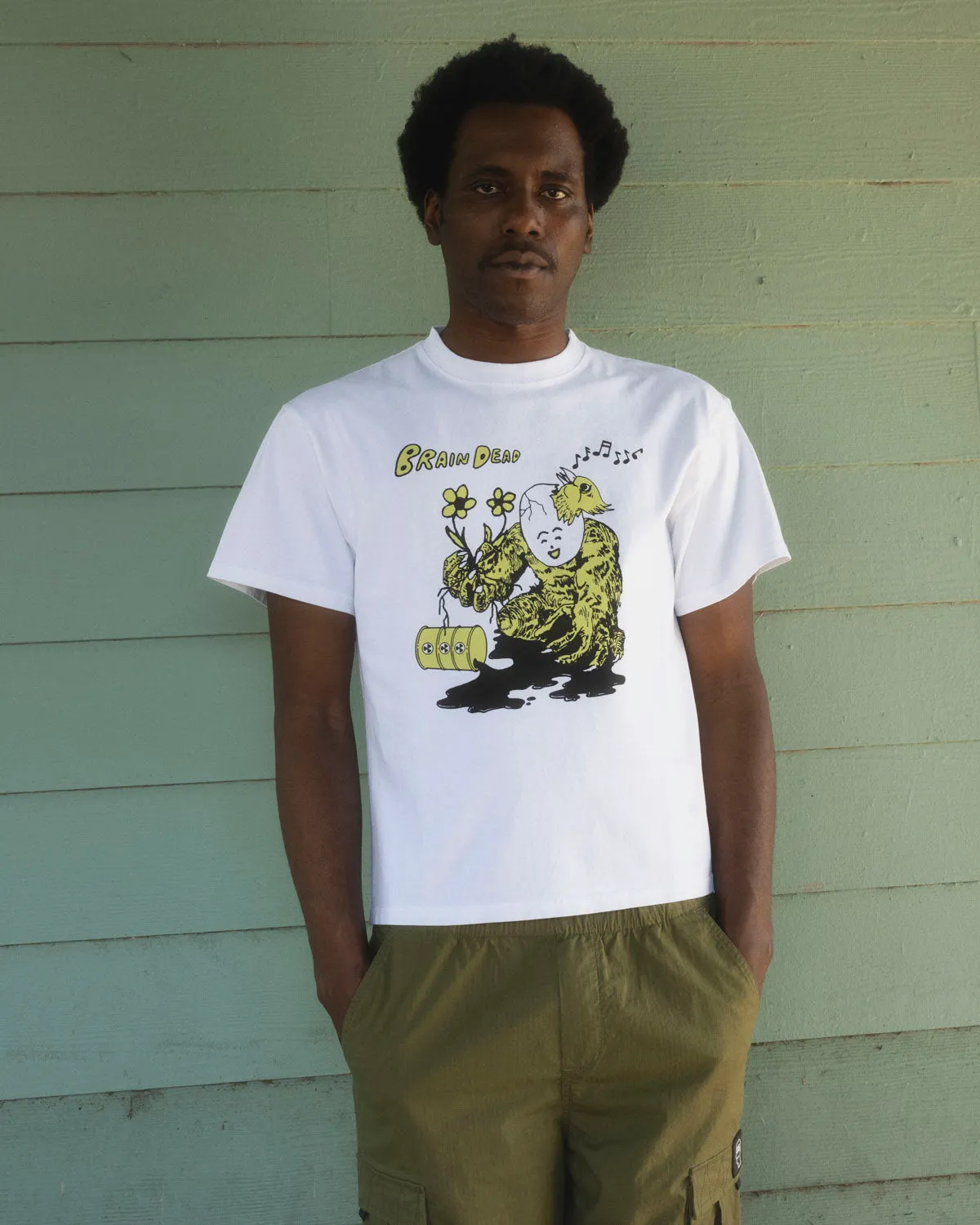 Nuclear Evolution T-shirt - White sold by Brain Dead product image thumbnail 4