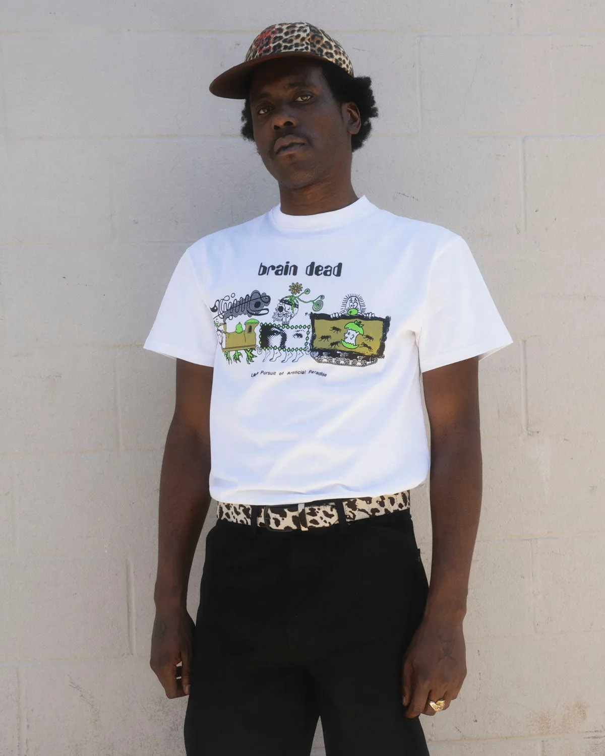 Artificial Paradise T-shirt - White sold by Brain Dead product image thumbnail 4