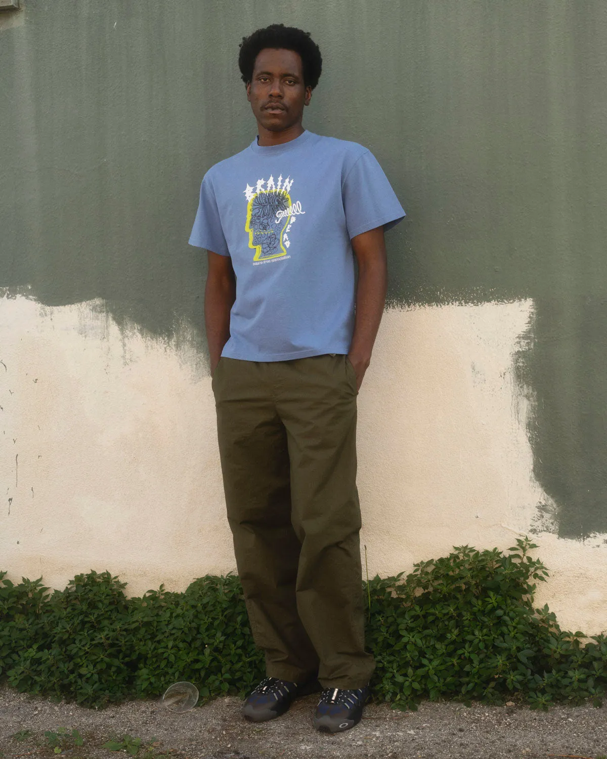 Ringing Ear T-shirt - Blue sold by Brain Dead product image thumbnail 4