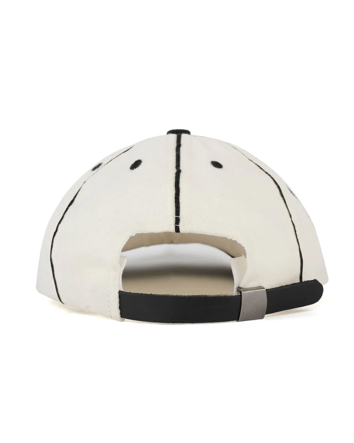 Wool Flannel 8 Panel Hat - Natural sold by Brain Dead product image thumbnail 2