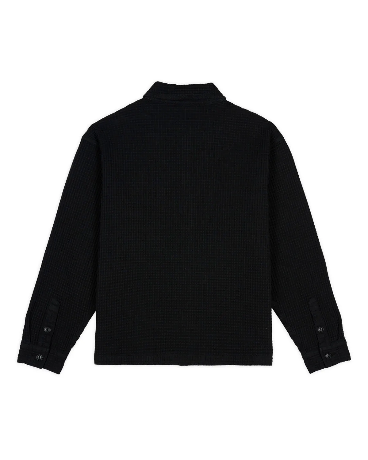 Waffle Button Front Shirt - Washed Black sold by Brain Dead product image thumbnail 3
