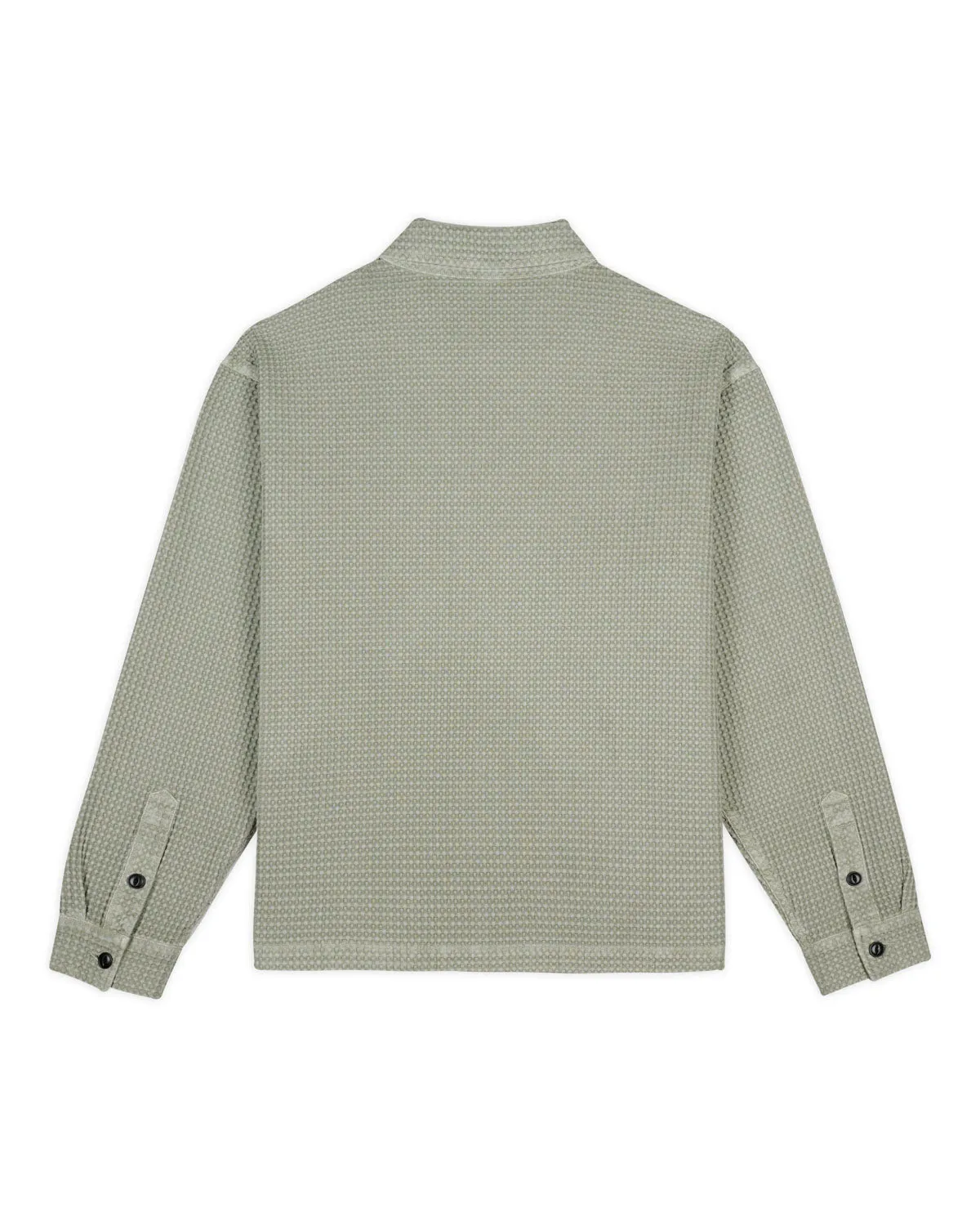 Waffle Button Front Shirt - Stone sold by Brain Dead product image thumbnail 2