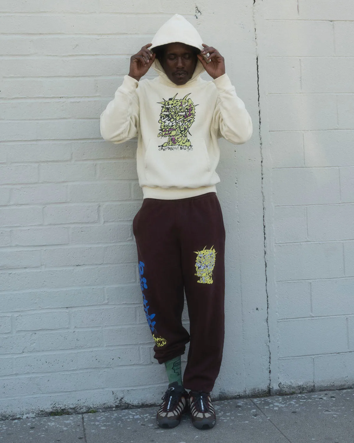 Scrambled Sweatpant - Maroon sold by Brain Dead product image thumbnail 4