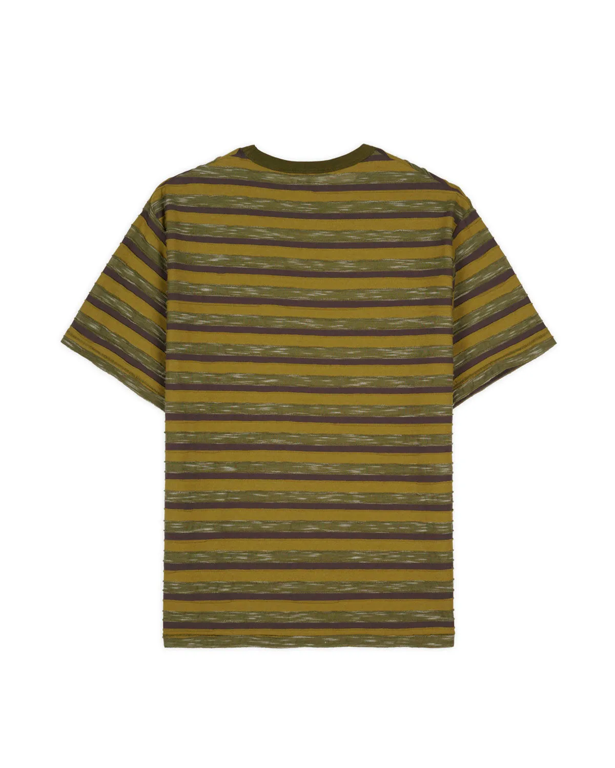 Casey Striped T-shirt - Moss sold by Brain Dead product image thumbnail 3