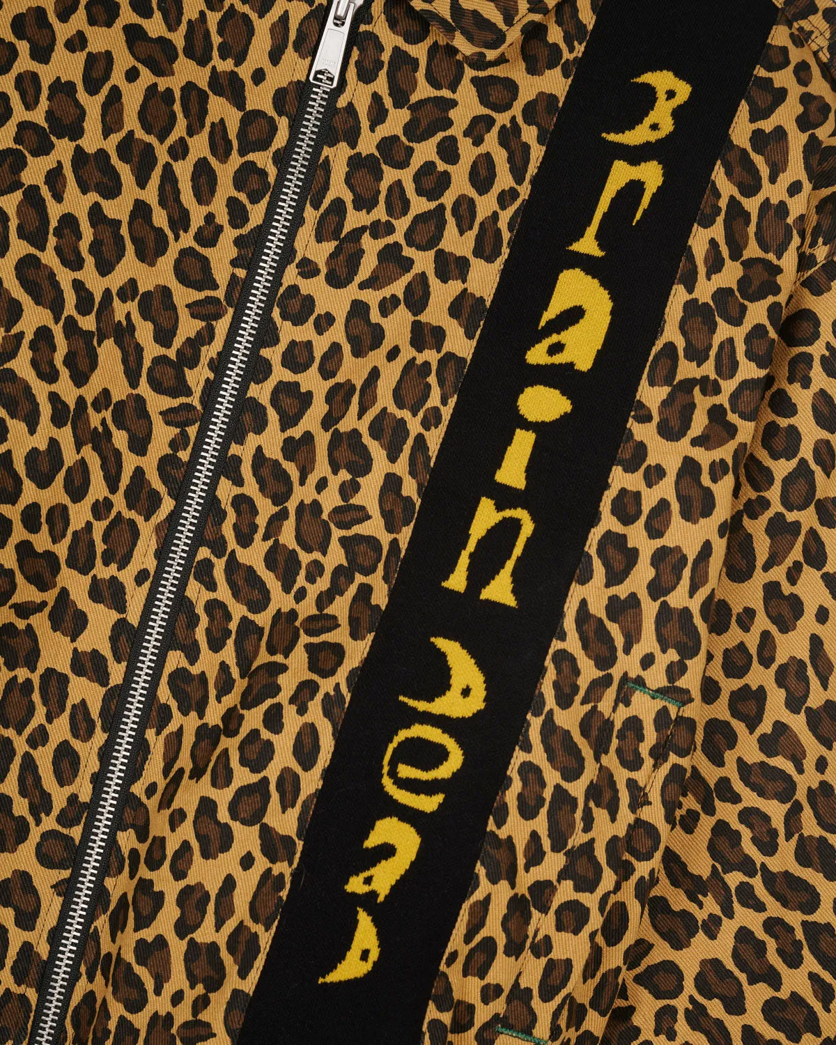 Twill Flight Jacket - Leopard sold by Brain Dead product image thumbnail 2