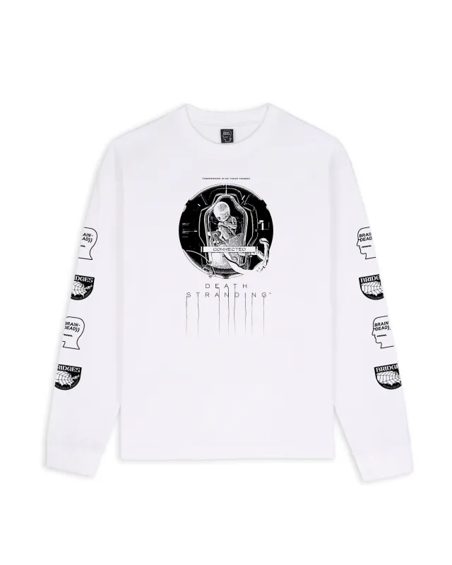Brain Dead x Death Stranding Long Sleeve T-shirt - White made by Brain Dead