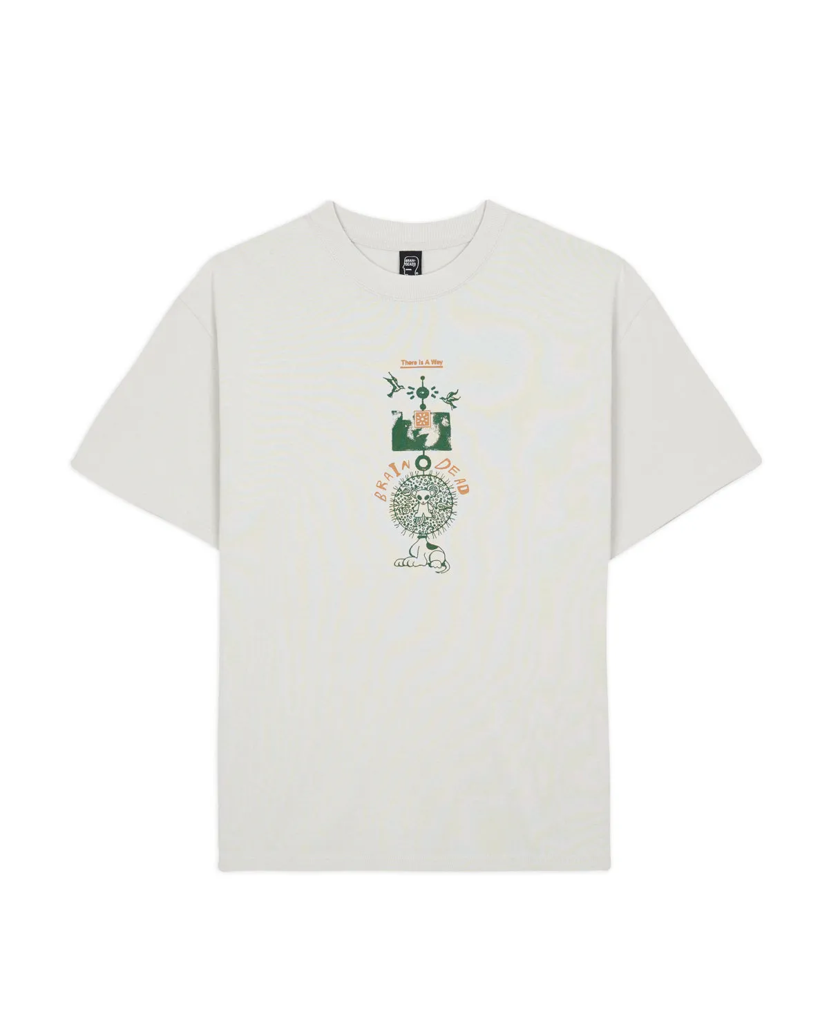 There Is A Way T-shirt - Grey sold by Brain Dead