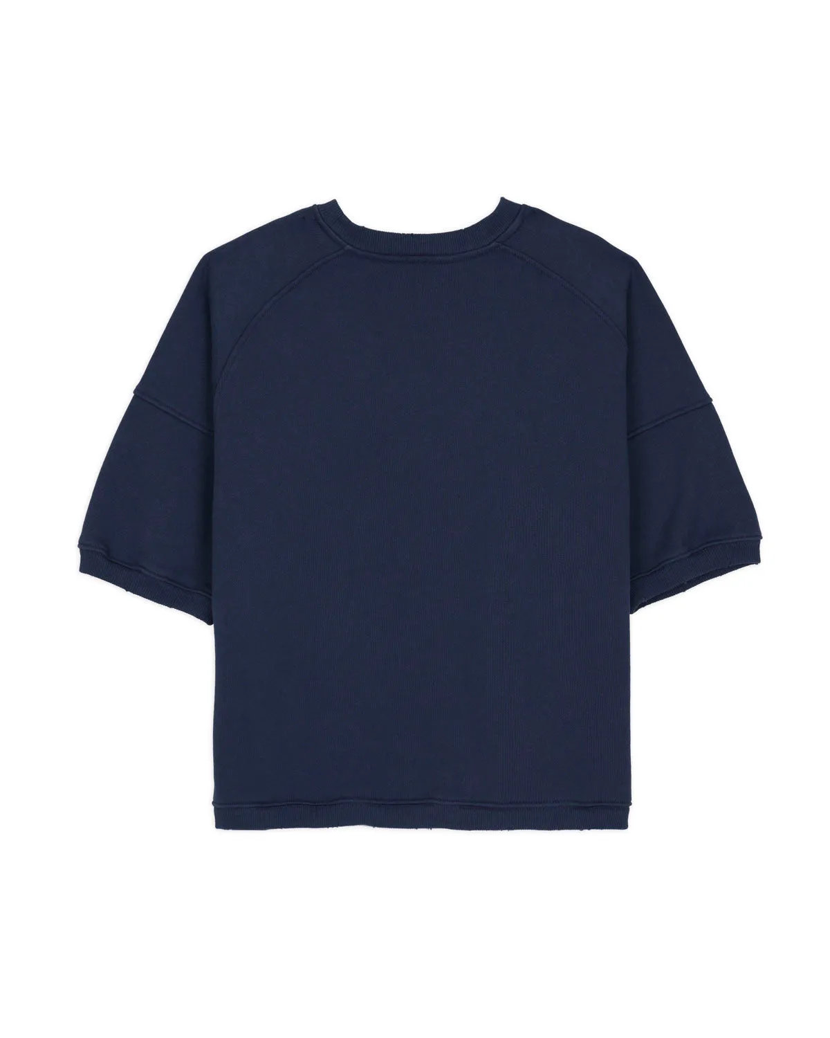 Short Sleeve Crewneck Sweatshirt - Navy sold by Brain Dead product image thumbnail 5