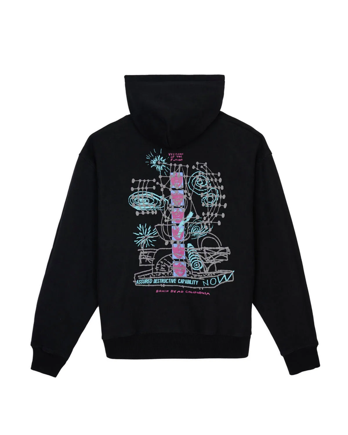 Permanent Universe Hoodie - Black sold by Brain Dead product image thumbnail 3