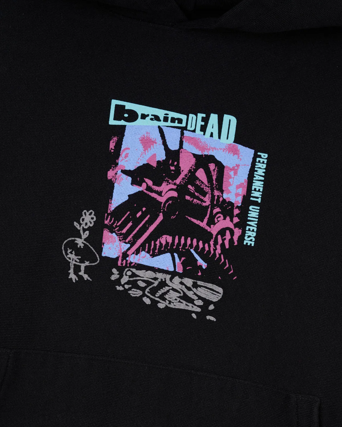 Permanent Universe Hoodie - Black sold by Brain Dead product image thumbnail 5