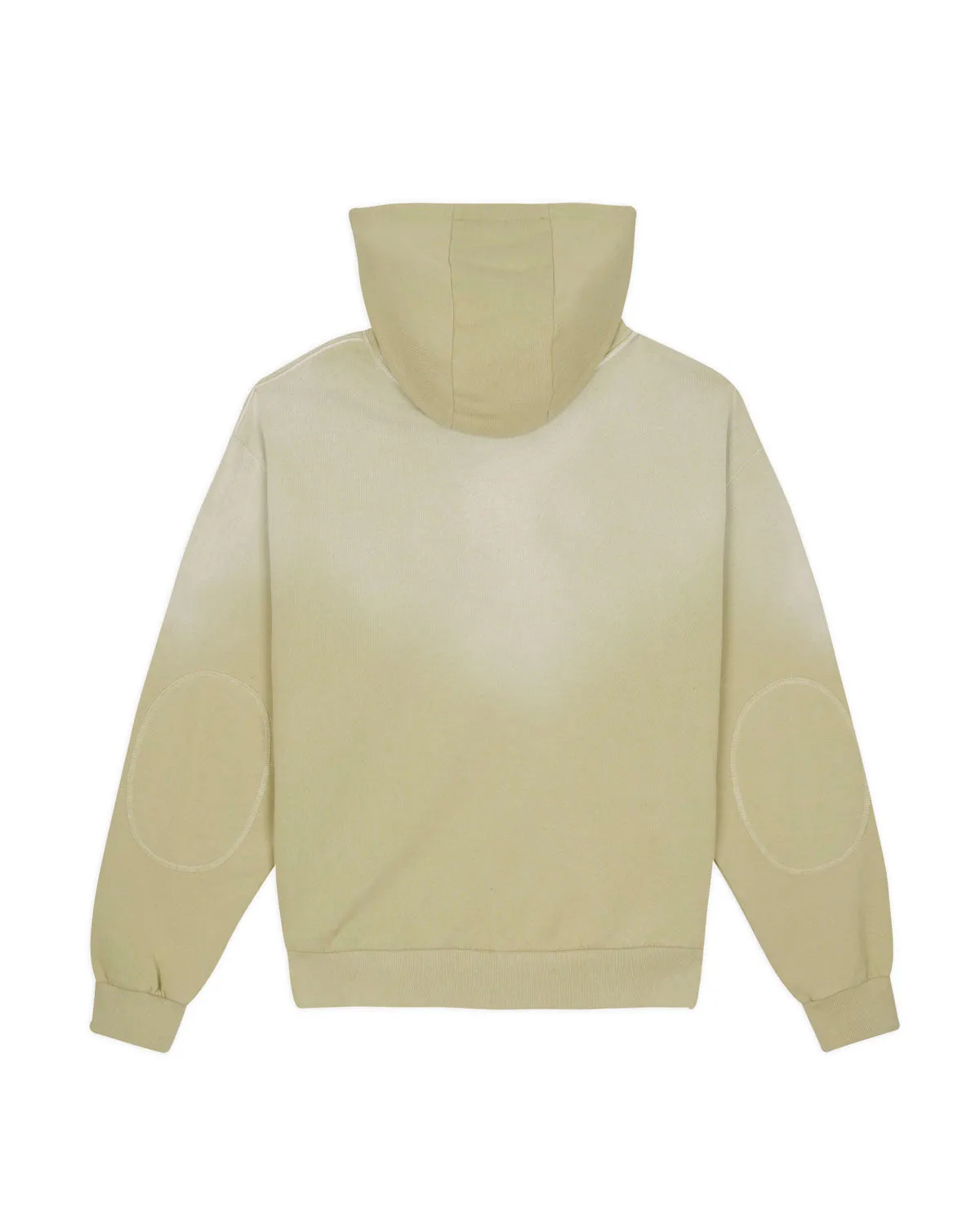Padded Elbow Zip-Up Hoodie - Sand sold by Brain Dead product image thumbnail 5