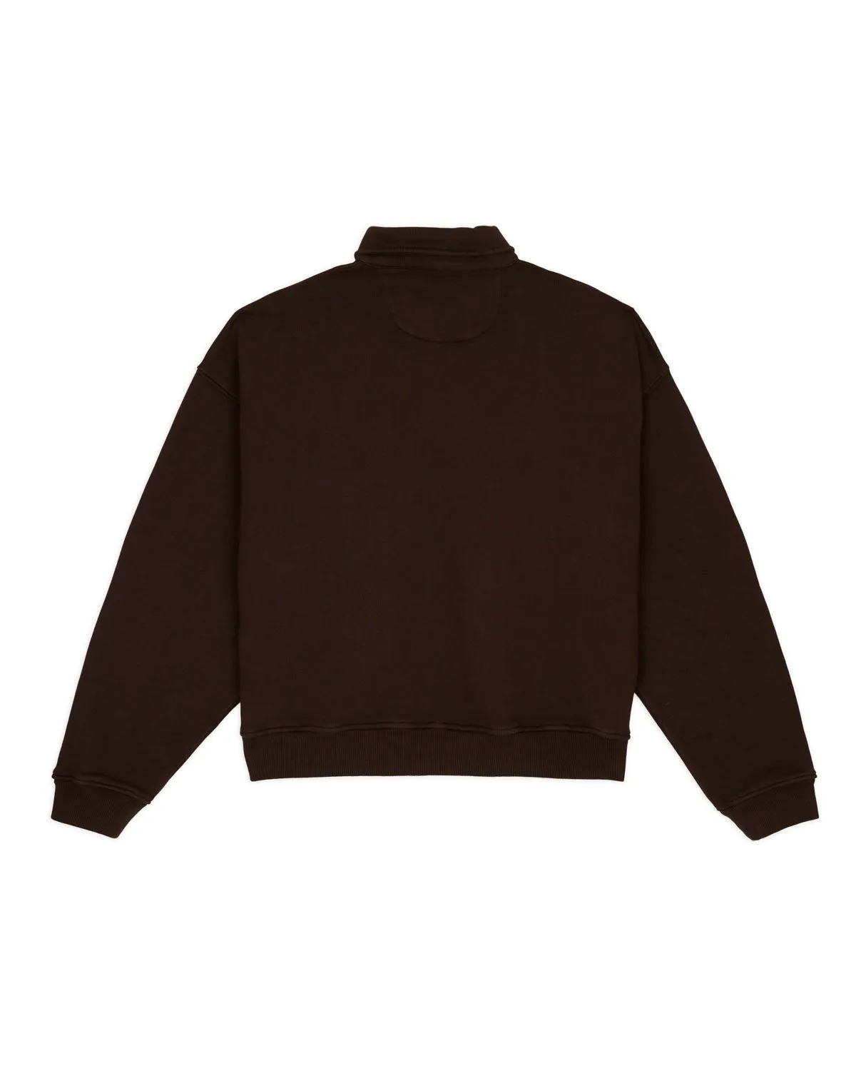Half Zip Collared Sweatshirt - Brown sold by Brain Dead product image thumbnail 5