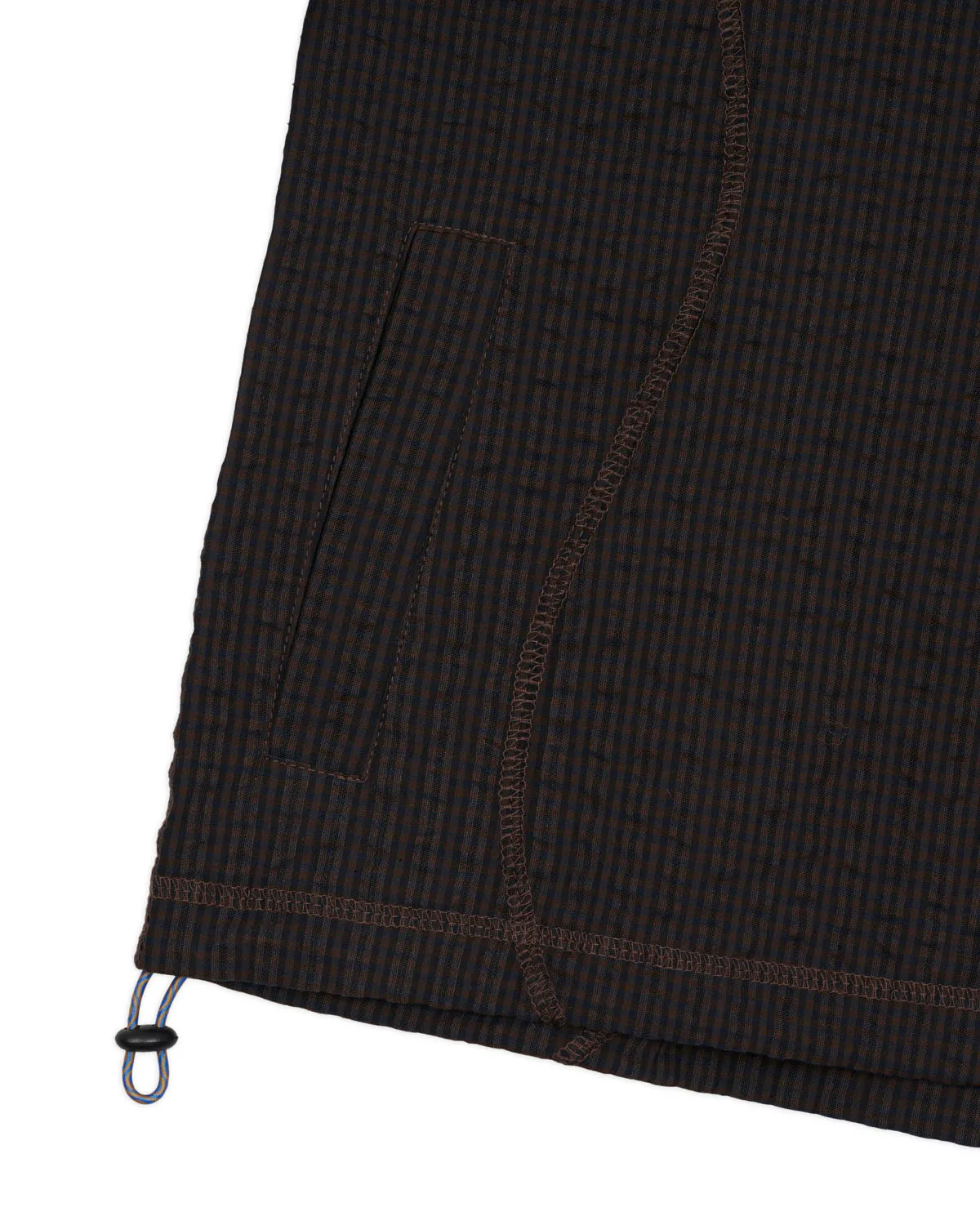 Gingham Hooded Top - Black sold by Brain Dead product image thumbnail 3