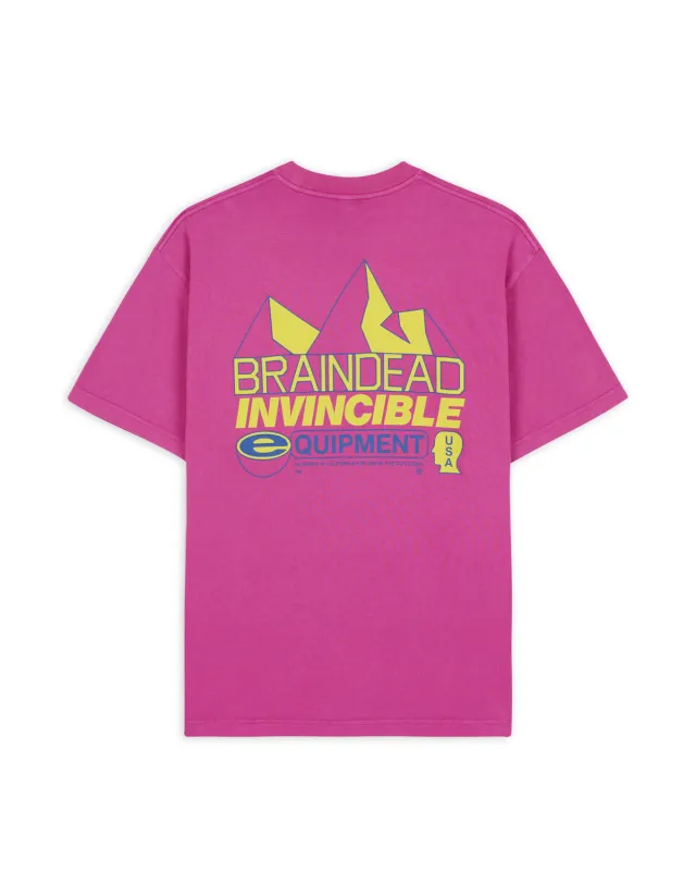 Brain Dead x Invincible Equipment T-Shirt - Pink made by Brain Dead
