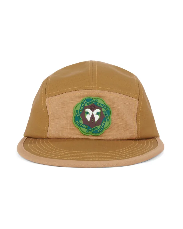 Anglers 5 Panel Camp Hat - Olive made by Brain Dead