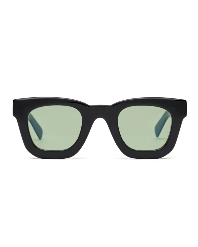 Elia Post Modern Primitive Eye Protection - Black/Green made by Brain Dead