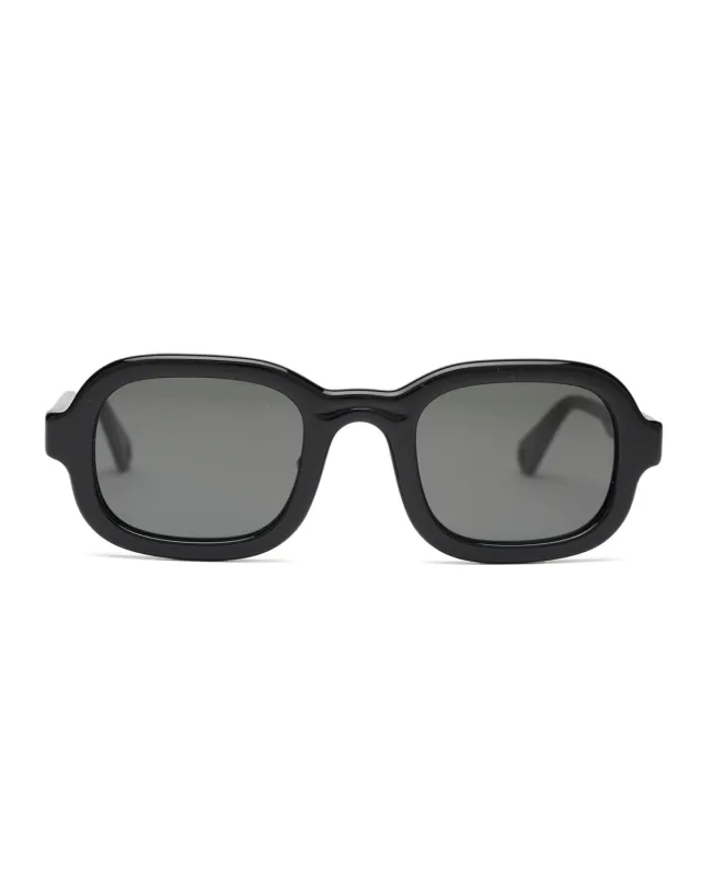 Newman Post Modern Primitive Eye Protection - Black made by Brain Dead