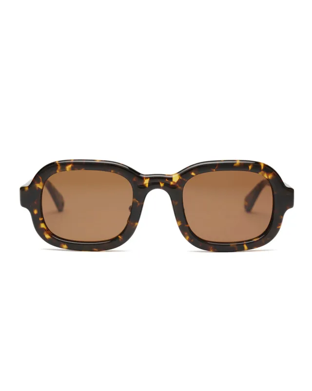 Newman Post Modern Primitive Eye Protection - Tortoise made by Brain Dead