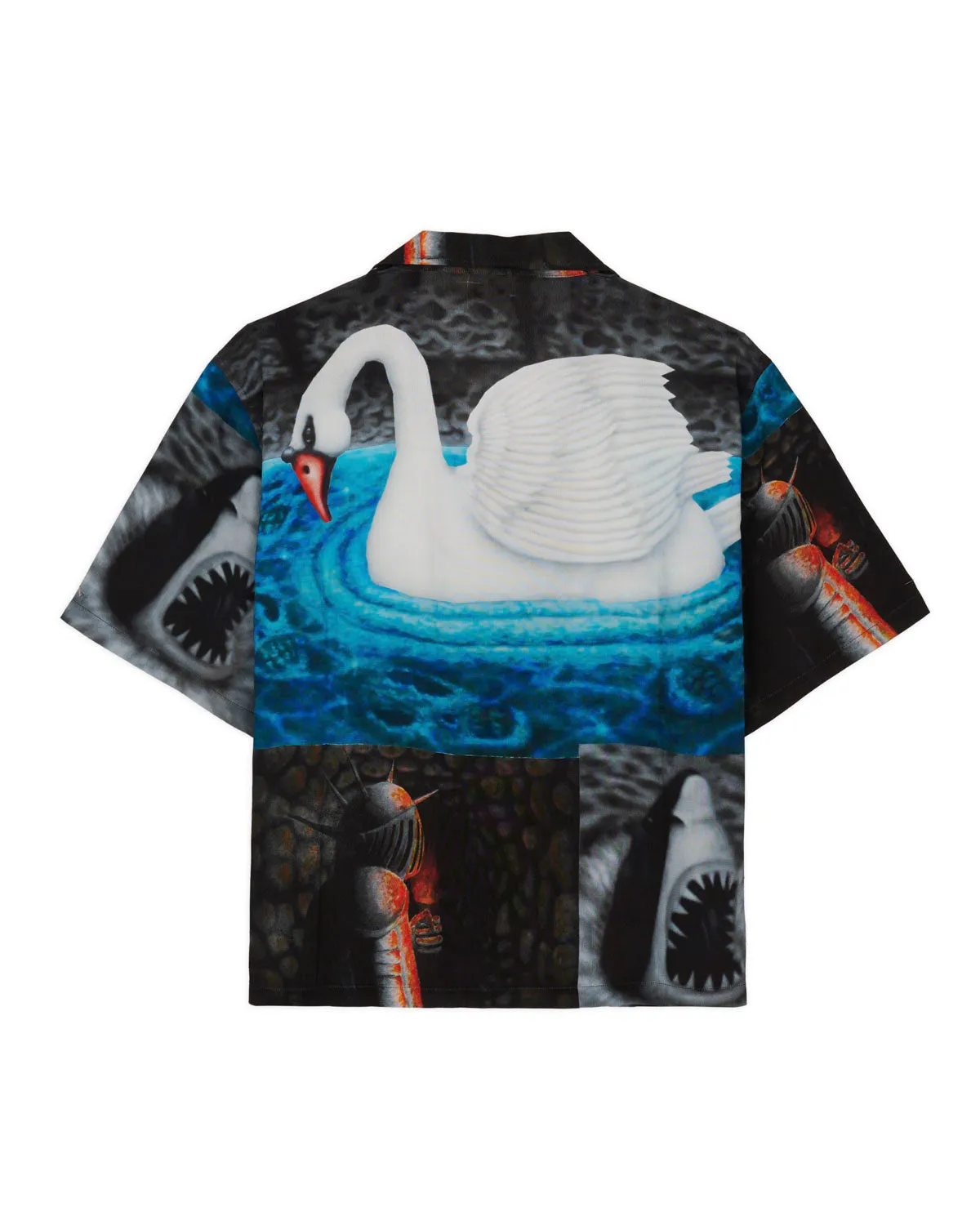 Copia Short Sleeve Button Down Shirt - Black Multi sold by Brain Dead product image thumbnail 5
