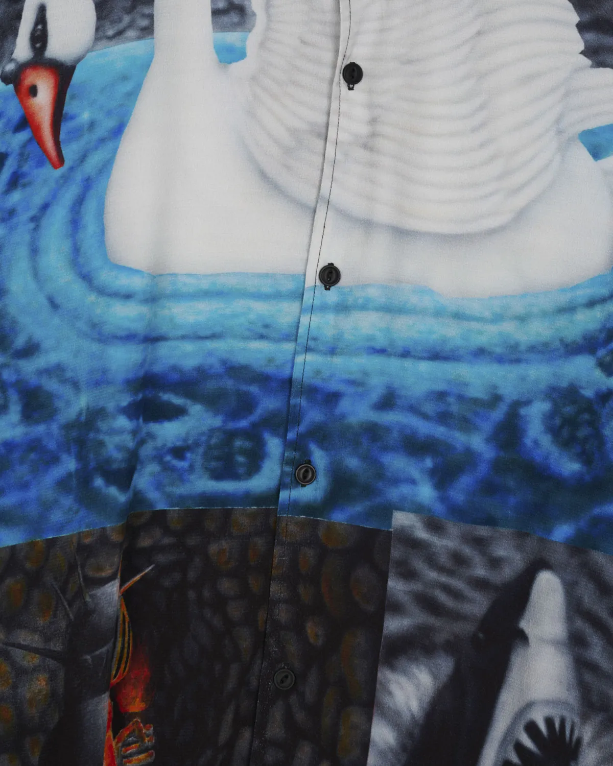 Copia Short Sleeve Button Down Shirt - Black Multi sold by Brain Dead product image thumbnail 3
