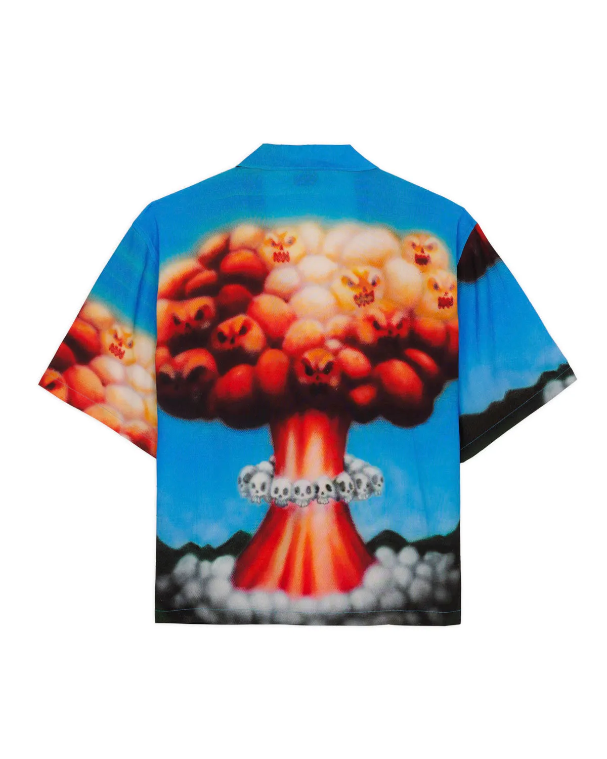 Explosion Short Sleeve Button Down Shirt - Blue Multi sold by Brain Dead product image thumbnail 3