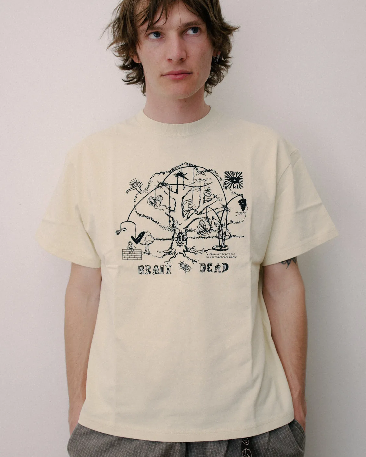 Oracle T-shirt - Natural sold by Brain Dead product image thumbnail 2