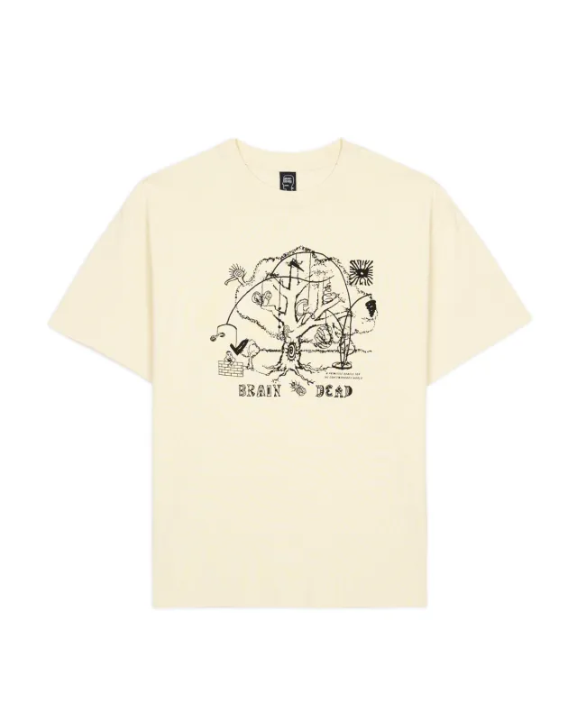 Oracle T-shirt - Natural made by Brain Dead