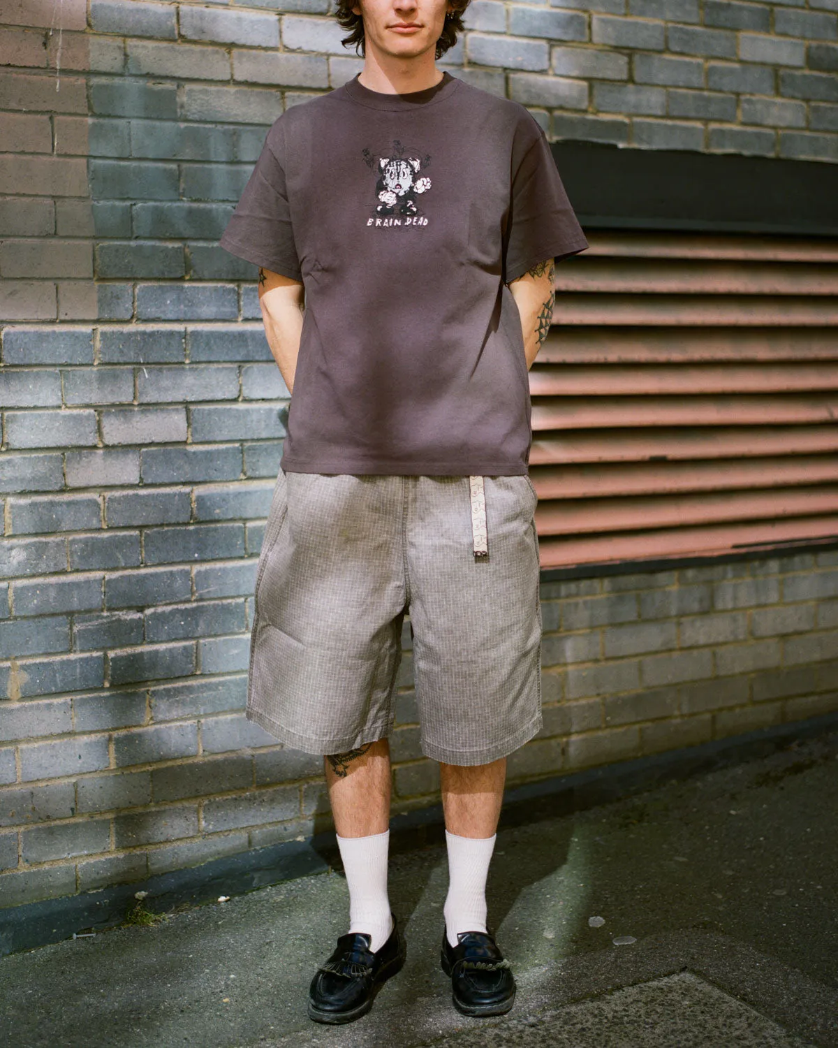 Washed Ripstop Equipment Climber Short - Brown sold by Brain Dead product image thumbnail 2