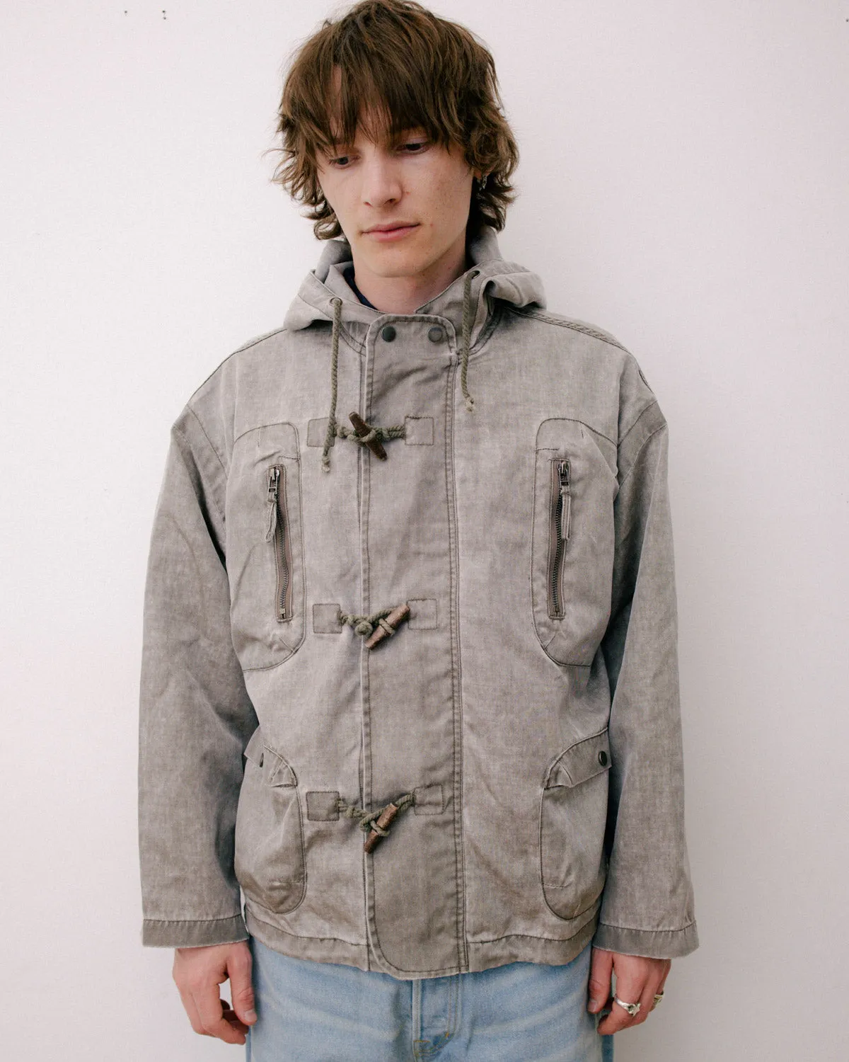 Washed Ripstop Toggle Jacket - Brown sold by Brain Dead product image thumbnail 2