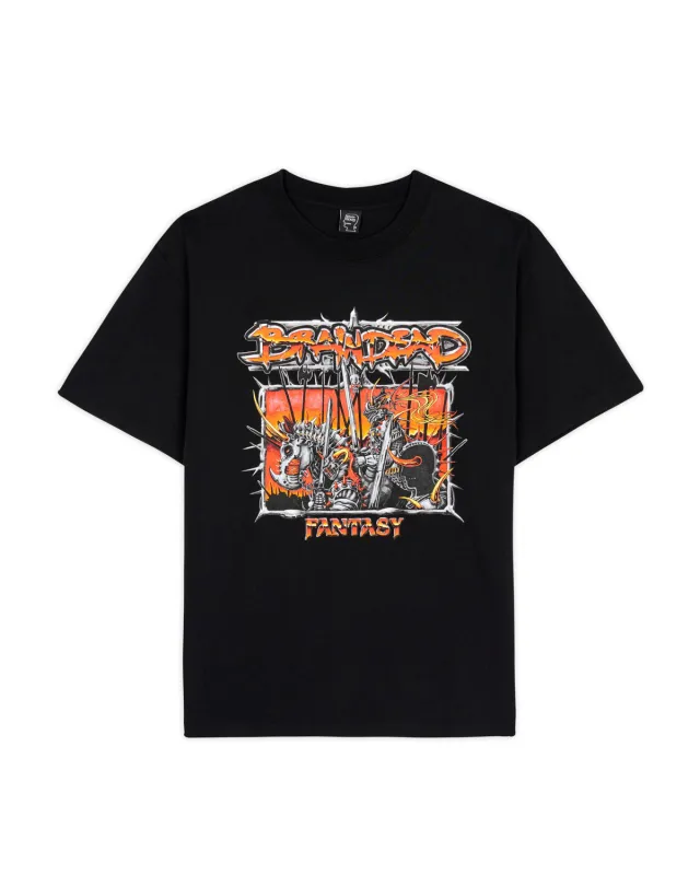 Brain Dead Fantasy Games Gomzé Knight T-Shirt - Black made by Brain Dead