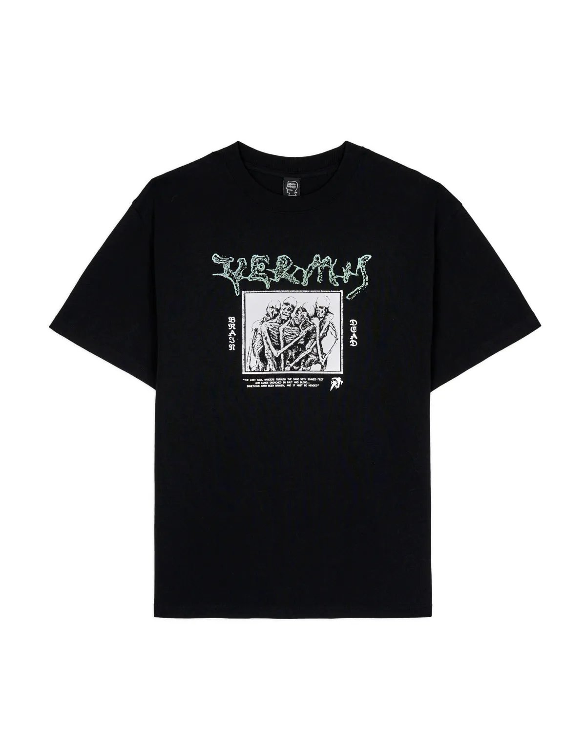 Brain Dead Fantasy Games Vermis Cage T-shirt - Black sold by Brain Dead