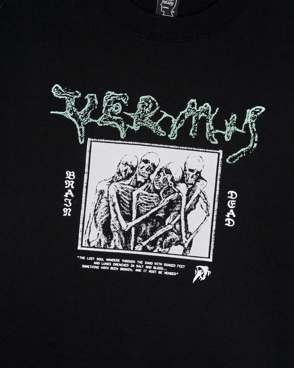 Brain Dead Fantasy Games Vermis Cage T-shirt - Black sold by Brain Dead product image thumbnail 3