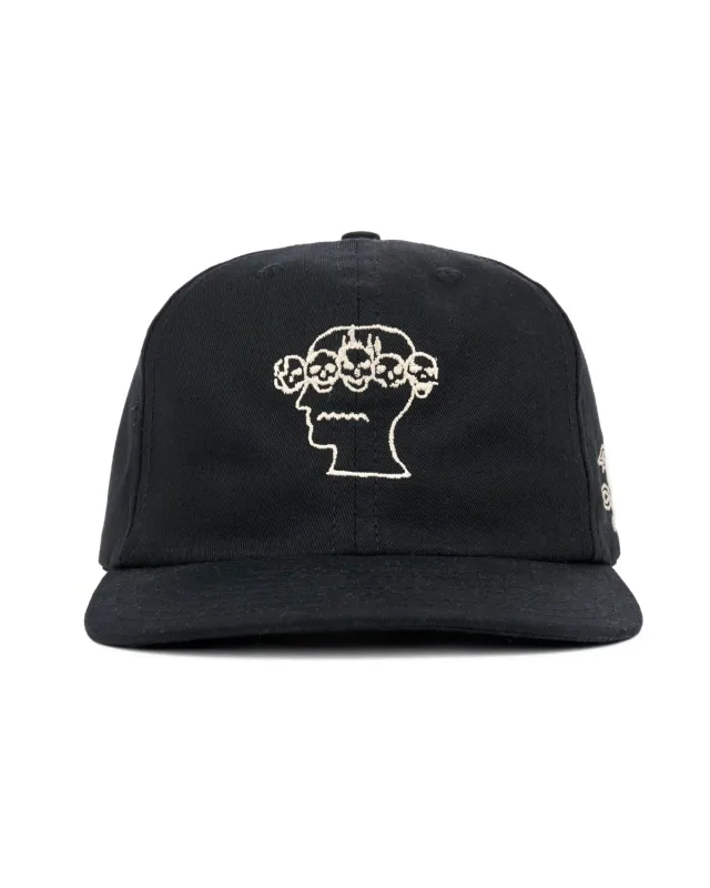 Brain Dead Fantasy Fest 6 Panel Hat - Black made by Brain Dead